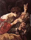 Terbrugghen Paintings - The Deliverance of St Peter by Hendrick Terbrugghen